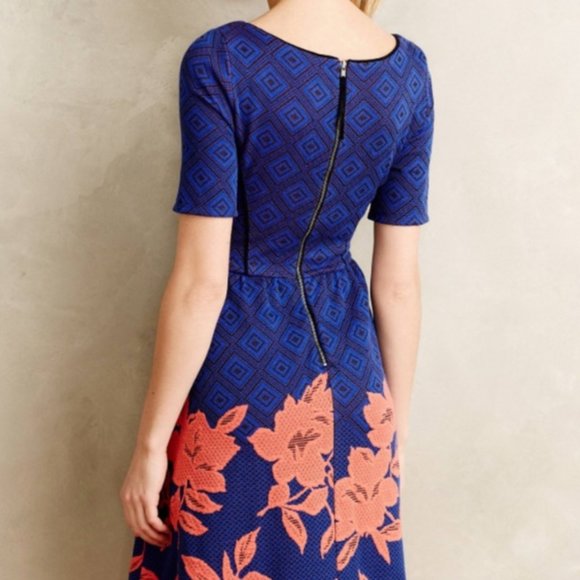 Anthropologie | Blushed Blooms Dress | S - Picture 2 of 7